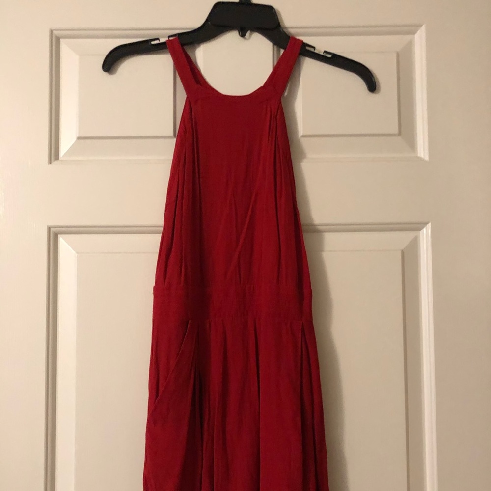 Red jumper/ romper